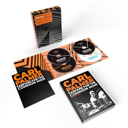 【予約】Carl Palmer 4月下旬: プログレッシブ・ロック界を代表する名ドラマーの音楽キャリアを総括した3CD+Blu-rayの4枚組ボックスがリリース決定!