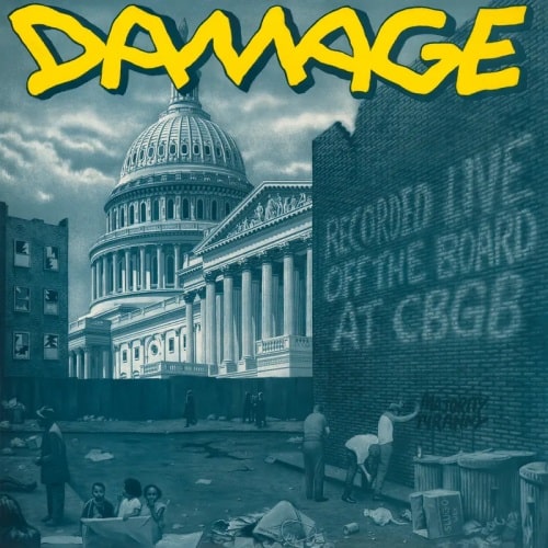DAMAGE / ダメージ / RECORDED LIVE OFF THE BOARD AT CBGB (LP)