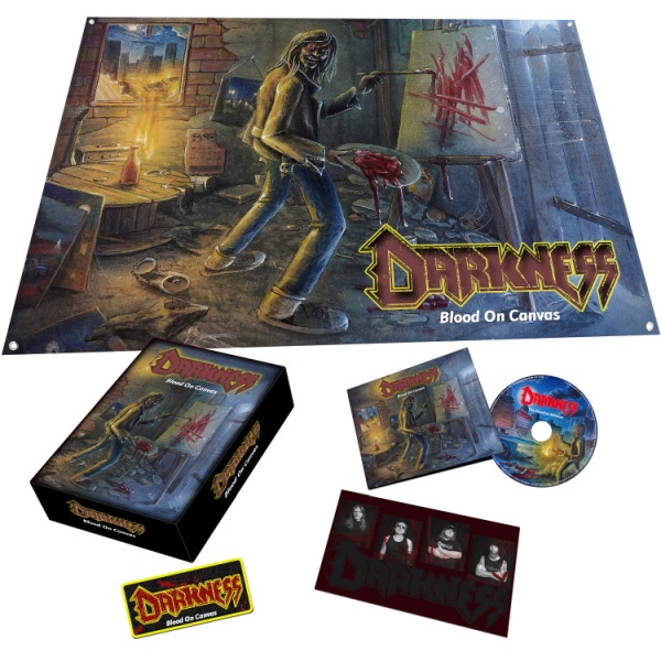 DARKNESS (from Germany) / BLOOD ON CANVAS<BOX SET>