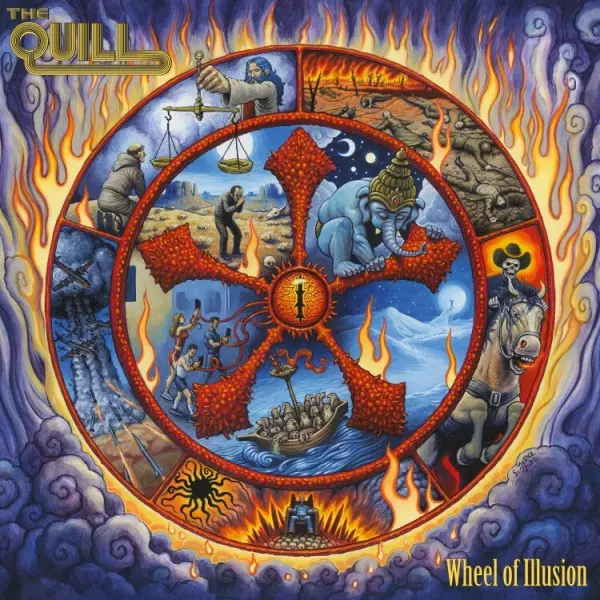 THE QUILL / クイル / WHEEL OF ILLUSION
