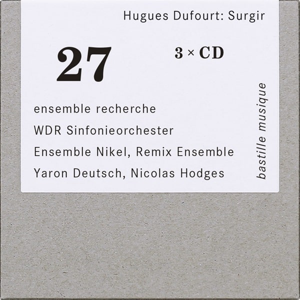 VARIOUS ARTISTS (CLASSIC) / オムニバス (CLASSIC) / HUGUES DUFOURT:SURGIR