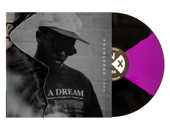 KNX / KNXWLEDGE  / ノレッジ / 1988 "LP" (PURPLE & BLACK VINYL)