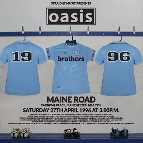 【希少】oasis MAINE ROAD 1996/Live CDアルバム ブラザース、ライブ・アット・メイン・ロード '96/OASIS/オアシス/95年