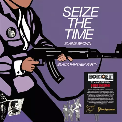 SEIZE THE TIME - BLACK PANTHER PARTY(LP)/ELAINE BROWN/エレイン