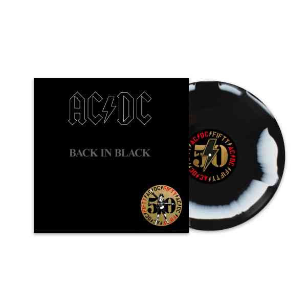 AC/DC / エーシー・ディーシー / BACK IN BLACK (BLACK AND WHITE VINYL) 