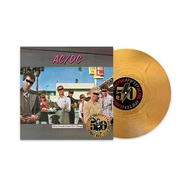 AC/DC / エーシー・ディーシー / DIRTY DEEDS DONE DIRT CHEAP (GOLD VINYL)