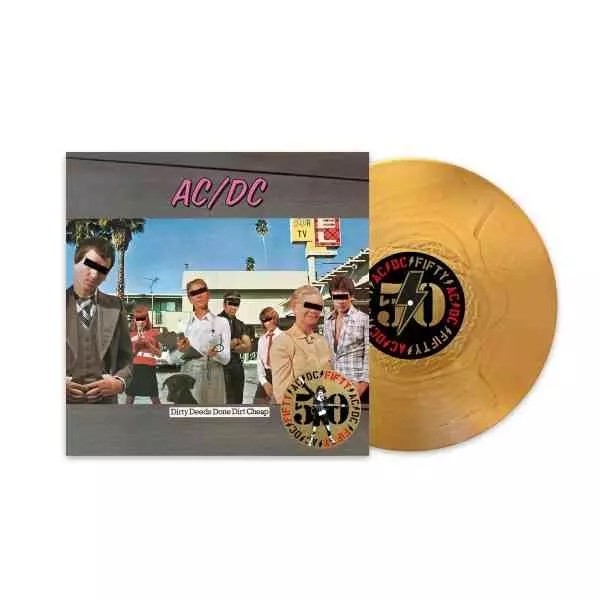 AC/DC / エーシー・ディーシー / DIRTY DEEDS DONE DIRT CHEAP (GOLD VINYL)