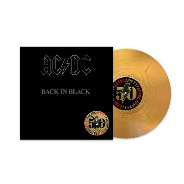 AC/DC / BACK IN BLACK (GOLD VINYL)
