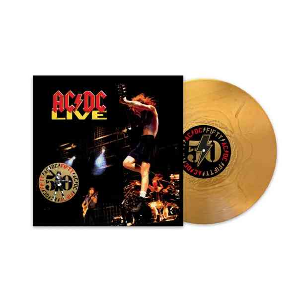 AC/DC / エーシー・ディーシー / LIVE (GOLD VINYL)