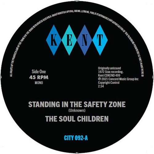SOUL CHILDREN / SYLVIA & THE BLUE JAYS / STANDING IN THE SAFETY ZONE / PUT ME IN THE MOOD (7")