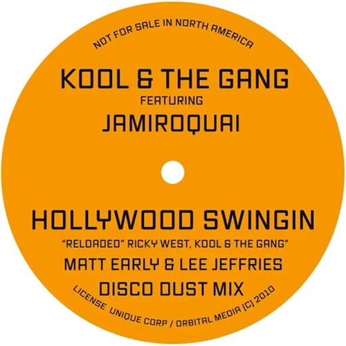 KOOL & THE GANG FEATURING JAMIROQUAI / HOLLYWOOD SWINGIN (MATT EARLY & LEE JEFFRIES - THE REMIXES) (12")