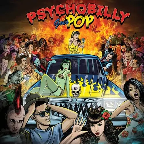 PSYCHOBILLY GOES POP (LP)/V.A. /オムニバス/サイコビリー界の大物