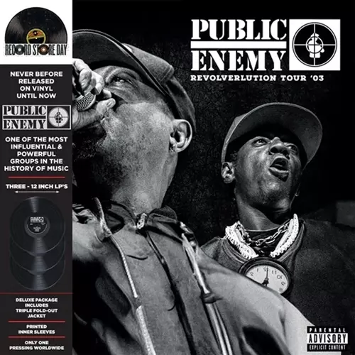 PUBLIC ENEMY / パブリック・エナミー / REVOLVERLUTION TOUR 2003 (3LP) (OBI, LIMITED, INDIE-EXCLUSIVE)