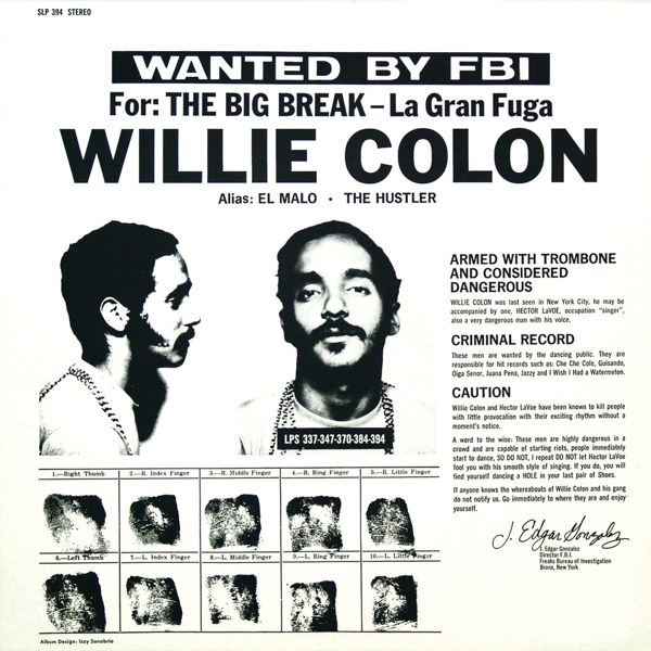 WILLIE COLON / ウィリー・コローン / LA GRAN FUGA