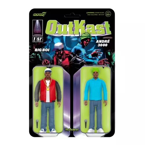 OUTKAST / OUTKAST REACTION FIGURES WAVE 01