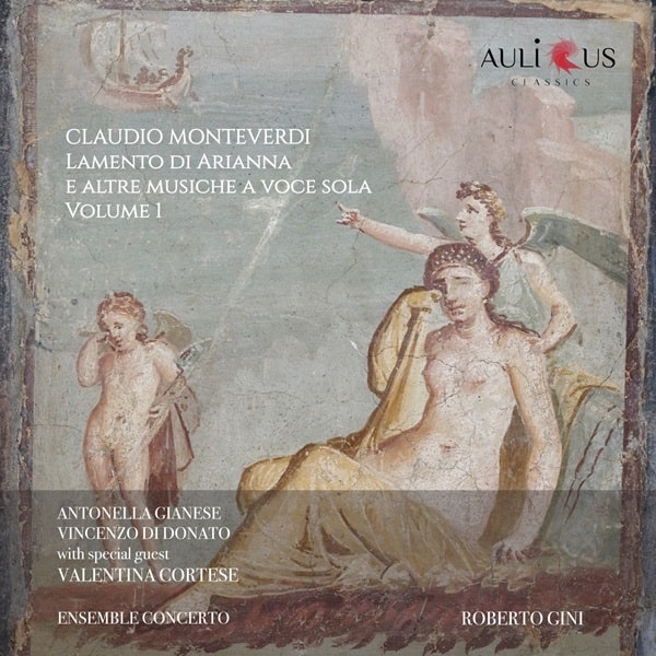 ROBERTO GINI / ロベルト・ジーニ / MONTEVERDI:LAMENTO DI ARIANNA / VOCAL MUSIC VOL.1