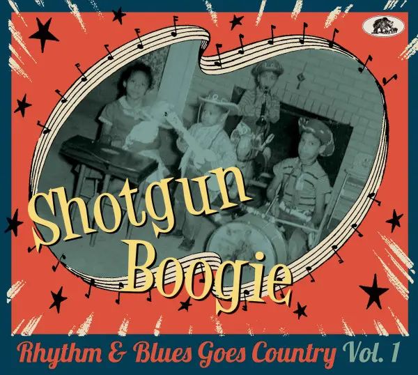 V.A. / SHOTGUN BOOGIE - RHYTHM & BLUES GOES COUNTRY VOL.1 (CD)