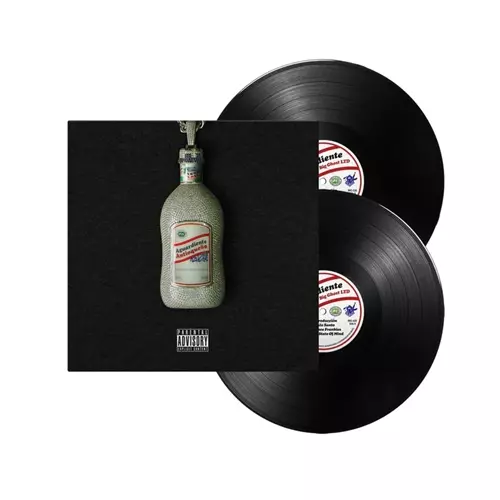 CRIMEAPPLE & BIG GHOST LTD / AGUARDIENTE (2LP) (BLACK VINYL/COVER #1)