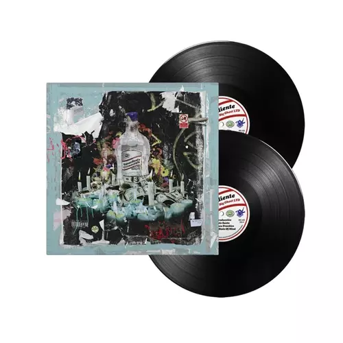 CRIMEAPPLE & BIG GHOST LTD / AGUARDIENTE (2LP) (BLACK VINYL/COVER #2)