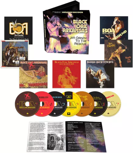 BLACK OAK ARKANSAS / ブラック・オーク・アーカンソー / JIM DANDY TO THE RESCUE (7CD)