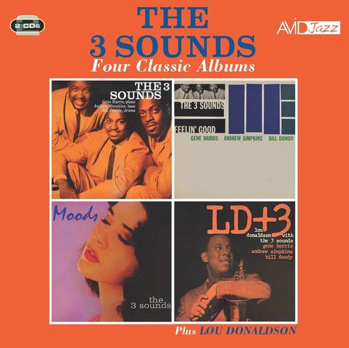 THREE SOUNDS / スリー・サウンズ / Four Classic Albums(2CD/THE 3 SOUNDS / FEELIN' GOOD / MOODS / LD+3)