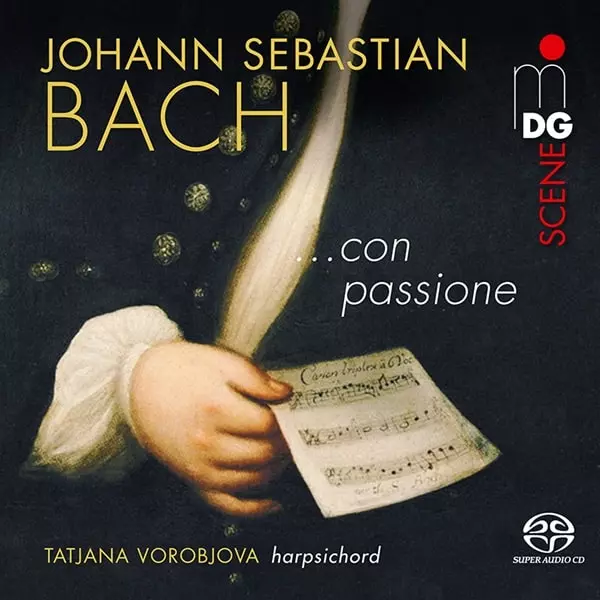 TATJANA VOROBJOVA / タチアナ・ヴォロビヨワ / BACH CON PASSIONE