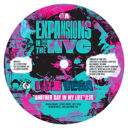 LOUIE VEGA / ルイ・ヴェガ / EXPANSIONS IN THE NYC - ANOTHER DAY IN MY LIFE / DEEP BURNT FEAT. ALEX TOSCA (BLACK VINYL REPRESS)
