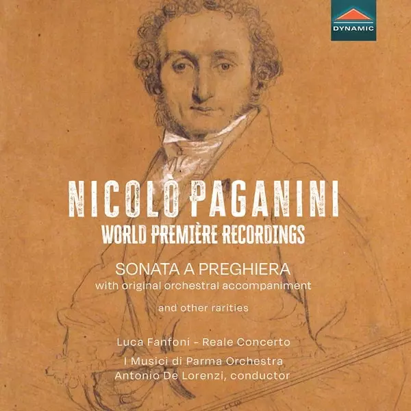LUCA FANFONI / ルカ・ファンフォーニ / PAGANINI:SONATA A PREGHIERA / CAPRICCIO / AGITATO