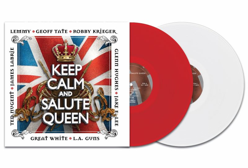 V.A. / KEEP CALM AND SALUTE QUEEN (RED/WHITE 2LP)