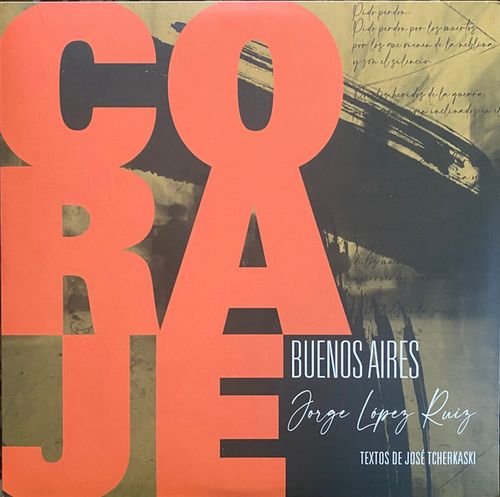 JORGE LOPEZ RUIZ / ホルヘ・ロペス・ルイス / CORJAE BUENOS AIRES
