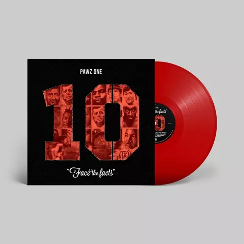 PAWZ ONE / FACE THE FACTS (LP) (10TH YEAR ANNIVERSARY EDITION / RED VINYL)