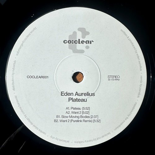 EDEN AURELIUS / PLATEAU (Purelink Remix)