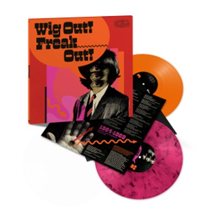 V.A. / WIG OUT! FREAK OUT! (FREAKBEAT & MOD PSYCHEDELIA FLOORFILLERS 1964-1969) (NEON PINK MARBLE/ORANGE 2LP)