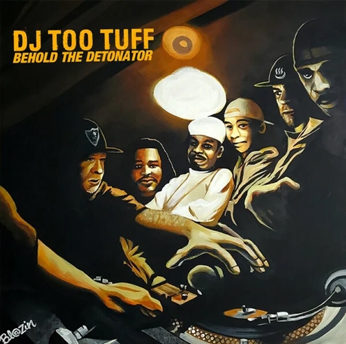 DJ TOO TUFF / BEHOLD THE DETONATOR "LP" (RED TRANSLUCENT VINYL)