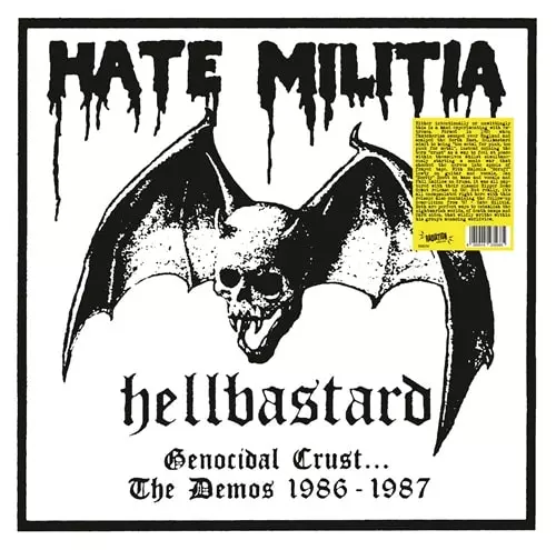 HELLBASTARD / ヘルバスタード / GENOCIDAL CRUST : THE DEMOS 1986-1987 (2LP/BLACK VINYL)