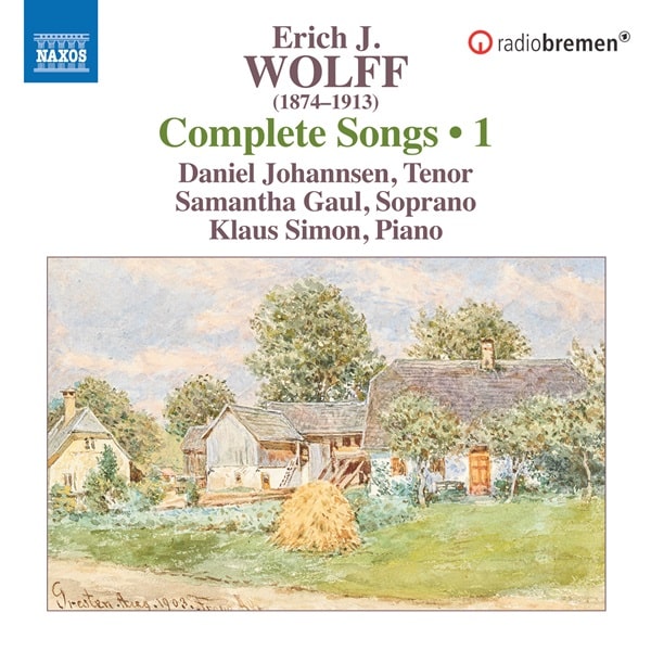 DANIEL JOHANNSEN / ダニエル・ヨハンセン / ERICH J.WOLFF:COMPLETE SONGS 1