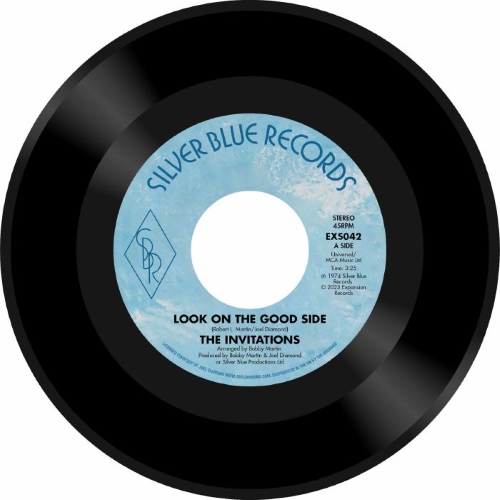 INVITATIONS / インヴィテーションズ / LOOK ON THE GOOD SIDE / THEY SAY THE GIRL'S CRAZY (7")