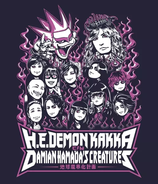 デーモン閣下 / Damian Hamada's Creatures / デーモン閣下 c/w D.H.C. TOUR『地球魔界化計画』(DVD)