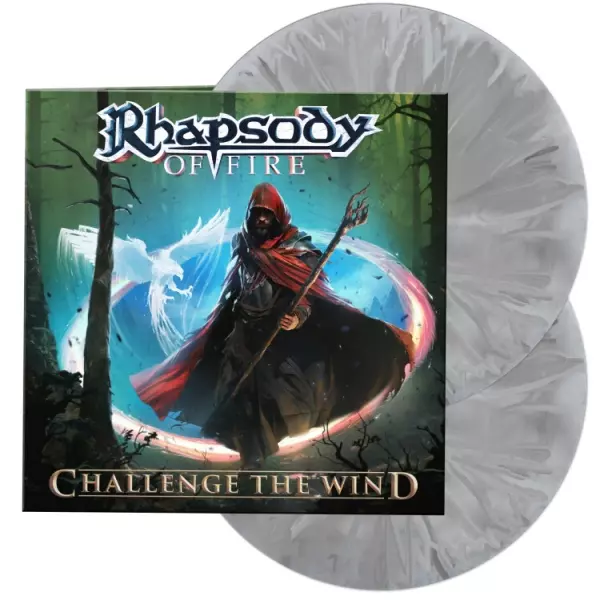 RHAPSODY OF FIRE (RHAPSODY) / ラプソディー・オブ・ファイア (ラプソディー) / CHALLENGE THE WIND<WHITE MARBLED VINYL>