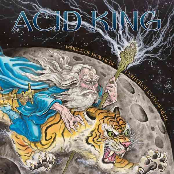 ACID KING / アシッド・キング / MIDDLE OF NOWHERE, CENTER OF EVERYWHERE [2LP] (BLACK & WHITE NEBULA EFFECT VINYL, LIMITED, INDIE-EXCLUSIVE)