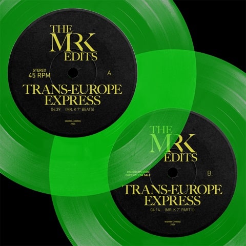 MR. K (DANNY KRIVIT) / ミスター・ケー / TRANS-EUROPE EXPRESS (MR. K 7" BEAT)