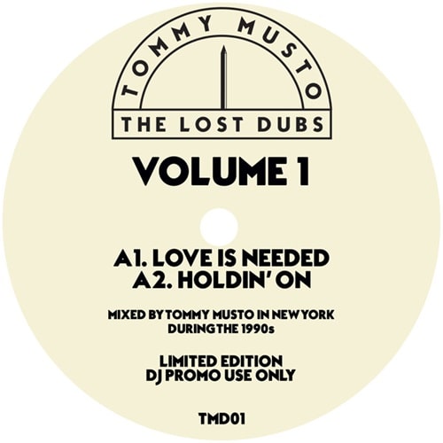 TOMMY MUSTO / LOST DUBS - VOL 1