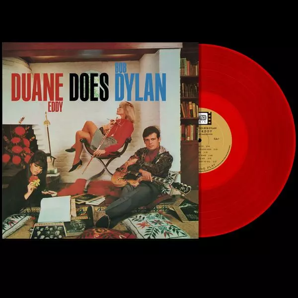 DUANE EDDY / デュアン・エディ / DUANE EDDY DOES BOB DYLAN (RED VINYL)