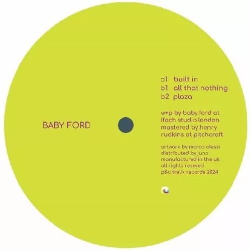 BABY FORD / ベイビー・フォード / BUILT IN (REISSUE) (12")
