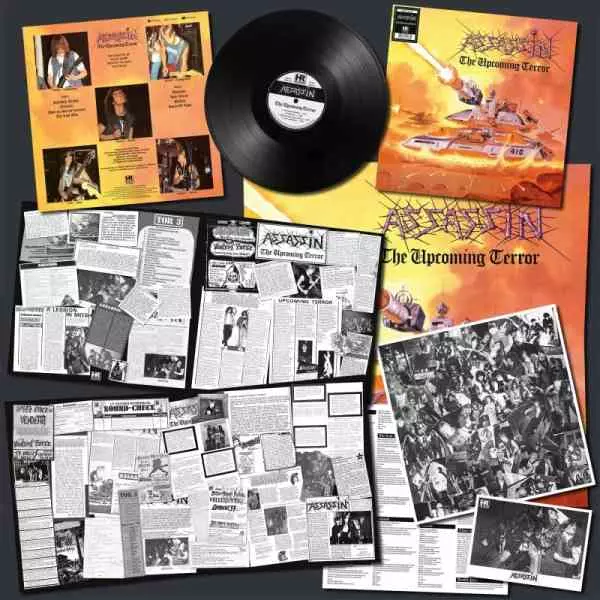 THE UPCOMING TERROR (BLACK VINYL)/ASSASSIN (THRASH METAL