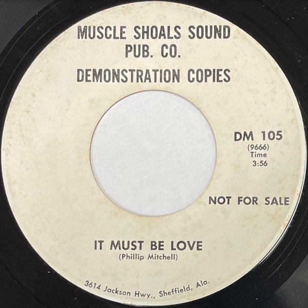 (UNKNOWN) / MAVIS STAPLES / IT MUST BE LOVE / ONLY TIME YOU EVER SAY YOU LOVE ME / IT MUST BE LOVE / ONLY TIME YOU EVER SAY YOU LOVE ME