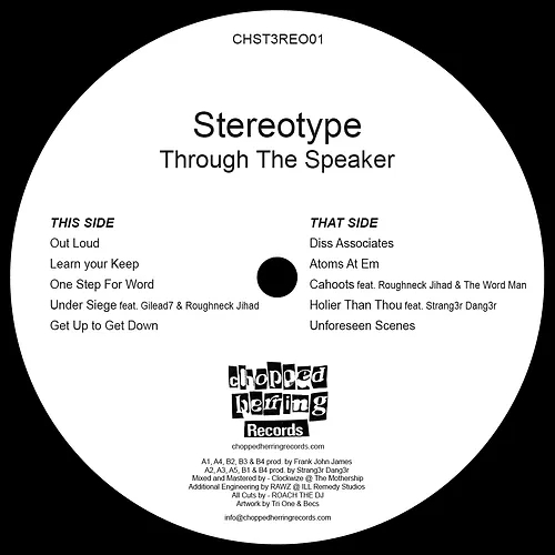 STEREOTYPE (HIP HOP) / THROUGH THE SPEAKER "LP"