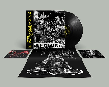 MILITARY SHADOW / THE AGE OF COBALT BOMB (LP/SOLID BLACK VINYL)