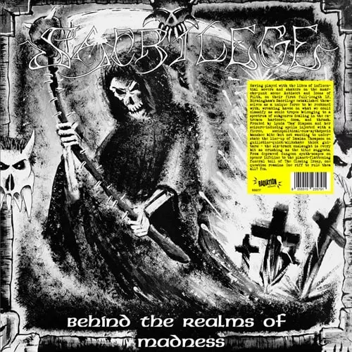 SACRILEGE / BEHIND THE REALMS OF MADNESS (2LP/BLACK VINYL)