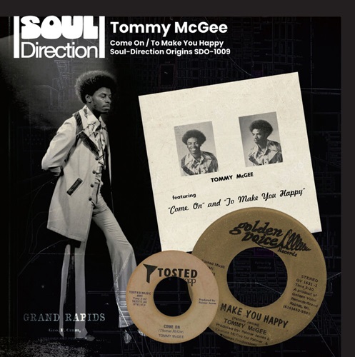 TOMMY MCGEE / COME ON / TO MAKE YOU HAPPY (7")